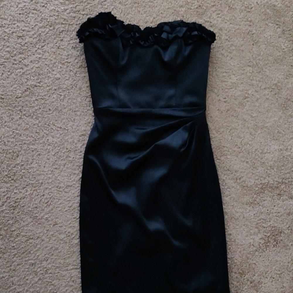 White House Black Market strapless dress